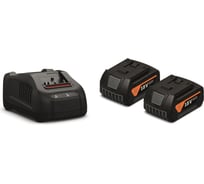 Комплект аккумуляторов GBA 2 шт, 18 В, 5 Ач Fein 92604246010