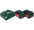 Аккумуляторы 2 шт. (4 А*ч; 18 В; Li-Ion) и ЗУ ASC 30-36 Basic-Set Metabo 685050000 1