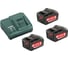 Аккумуляторы 3 шт. (5,2 А*ч; 18 В; Li-Ion) и ЗУ ASC 30-36 Basic-Set Metabo 685048000 1