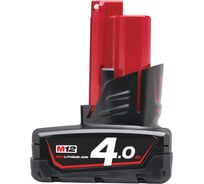 Аккумулятор M12 B4 (12 В; 4 А*ч; Li-Ion) Milwaukee 4932430065
