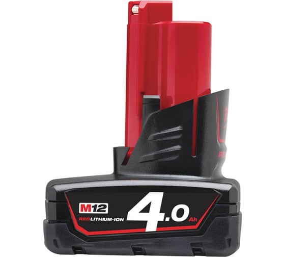 Аккумулятор M12 B4 (12 В; 4 А*ч; Li-Ion) Milwaukee 4932430065 1