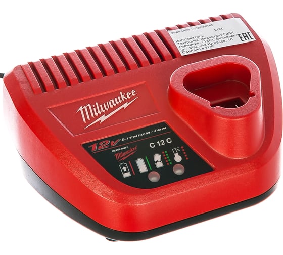Устройство зарядное C12 C Milwaukee 4932352000 1