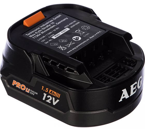 Аккумулятор L1215R Pro Li-ion (12 В; 1,5 A*ч) AEG 4932430365