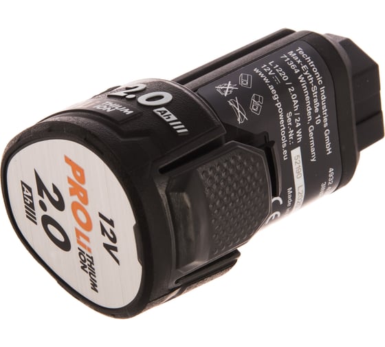 Аккумулятор L1220 Pro Li-ion (12 В; 2 Aч) AEG 4932430165