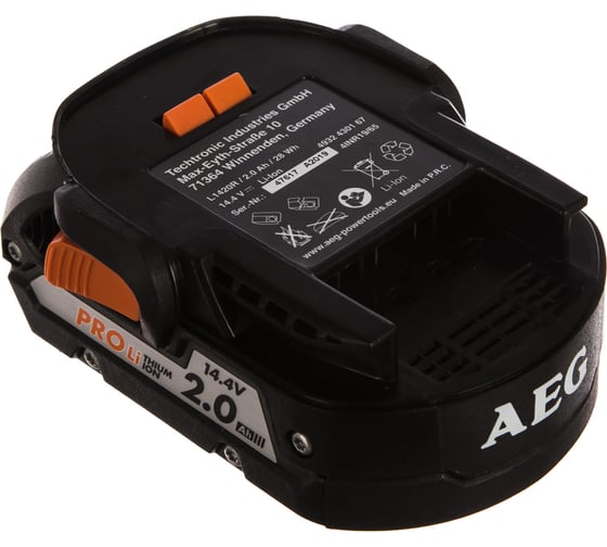 Аккумулятор L1420R (14,4 В; 2 A*ч; Li-ion) AEG 4932430167