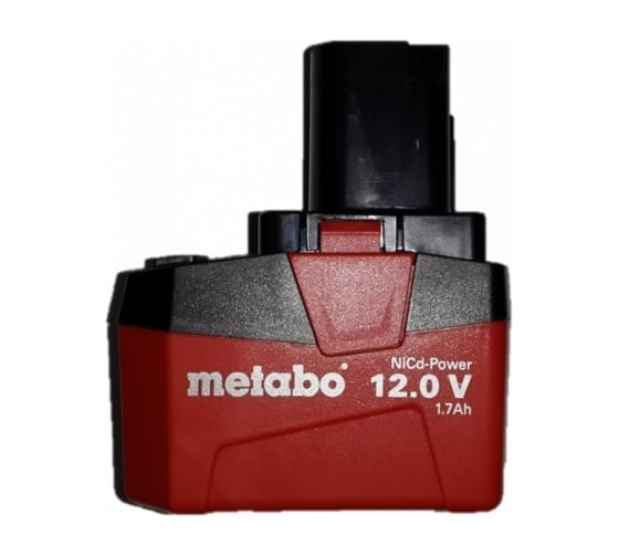 Аккумулятор BS12NiCD (12 В; 1,7 A*ч; NiCD) Metabo 625472000