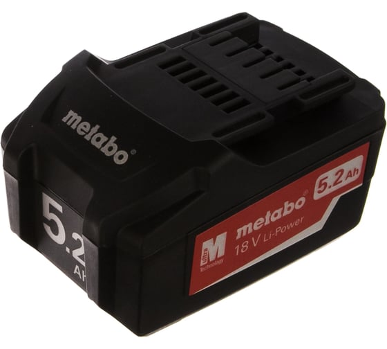 Аккумулятор LI-Power Extreme (18 В; 5,2 А*ч) Metabo 625592000