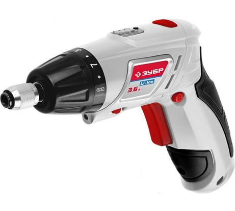 Аккумуляторная отвертка-трансформер ЗУБР ЗО-3.6-Ли КН43