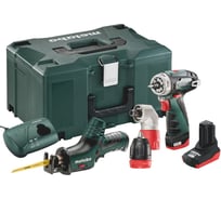 Набор аккумуляторных инструментов Metabo Combo Set 2.2 10.8В: шуруповерт BS Quick + сабельная ножовка ASE 685054000