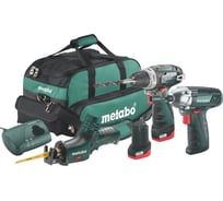 Набор аккумуляторного инструмента Metabo Combo Set 3.2 10.8 В: винтоверт BS Basic + сабельная пила ASE + ударный гайковерт SSD 685057000