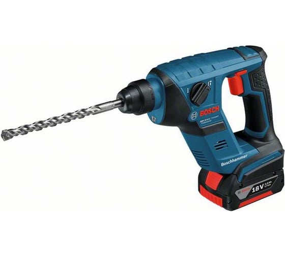 Аккумуляторный перфоратор Bosch GBH 18 V-LI Compact 0.611.905.308