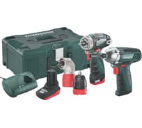 Комплект аккумуляторного инструмента Metabo Combo Set 2.1 10.8В: винтоверт Power Maxx BS Quick + ударный гайковерт Power Maxx SSD 685053000