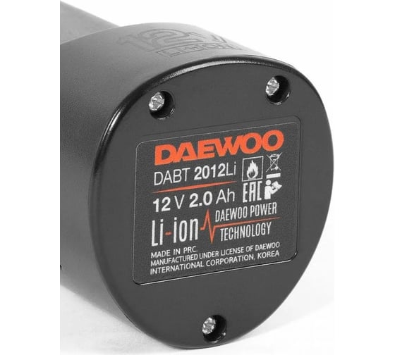 Батарея аккумуляторная DAEWOO DABT 2012Li