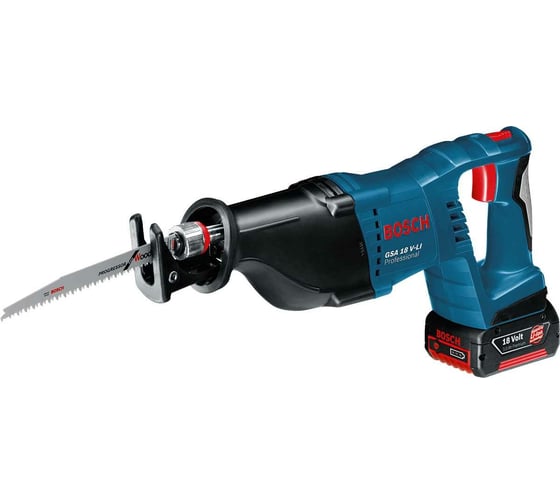 Аккумуляторная сабельная пила Bosch GSA 18 v-li  060164J00B 1
