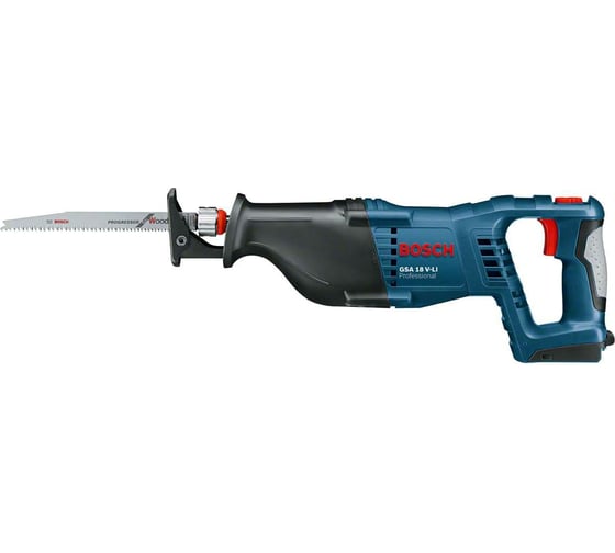 Аккумуляторная сабельная пила Bosch GSA 18 v-li  060164J00B