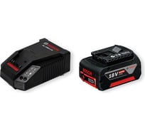 Аккумулятор (18 В; 4.0 Ah; Li-Ion) и зарядное устройство AL1860 Bosch 1600Z00043