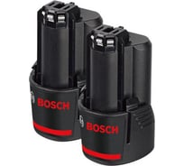 Комплект аккумуляторов (12 В; 2.0 Ач; Li-Ion; 2 шт.) Bosch 1600Z00040
