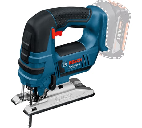 Аккумуляторный лобзик Bosch GST 18 V-LI B Solo 0.601.5A6.100