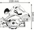 Аккумуляторная дисковая пила Bosch GKS 18 V-LI 0.601.66H.006 2