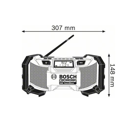 Радиоприемник Bosch GML 14,4/18 V Sound Boxx 0.601.429.900