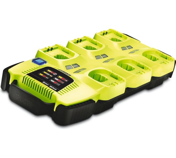 Зарядное устройство 6-портовое Li-Ion/NiCd Ryobi ONE+ BCS618 5132000042 1