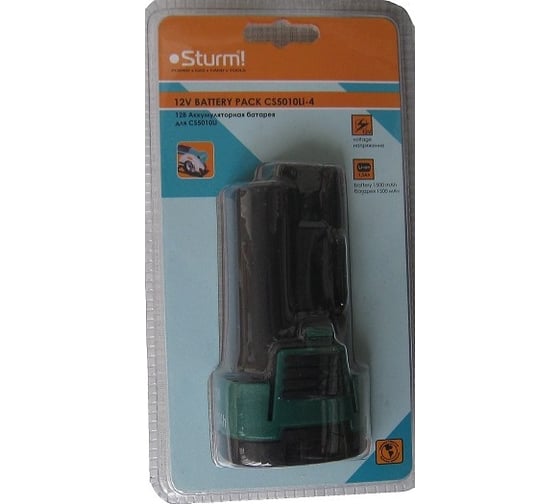 Батарея аккумуляторная (12 В; Li-ion; 1500 Ач) для CS5010Li Sturm CS5010Li-4