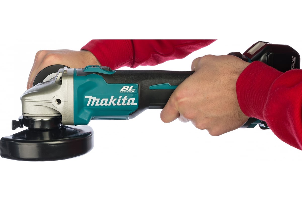 Аккумуляторная угловая шлифмашина Makita LXT DGA504RME