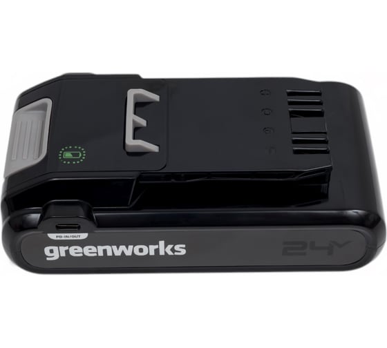 Аккумулятор 24V, 4А*ч, с двумя USB-C разъемами GreenWorks 2940407