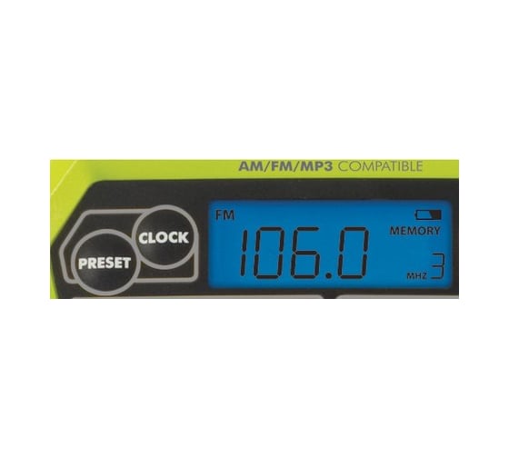 Радио Ryobi ONE+ CDR180M 5133000614