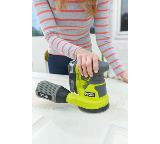 Эксцентриковая шлифмашина Ryobi ONE+ R18ROS-0 5133002471