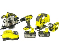 Набор инструментов Ryobi ONE+ R18CK4A-LL99S 5133002381