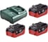 Набор аккумуляторов Basic-Set 3.1 + зарядное устройство ASC30-36 (18 В; 3.1 А*ч; LiHD) Metabo 685076000 1
