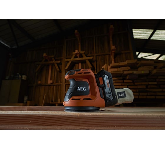 Эксцентриковая шлифмашина AEG BEX18-125-0 4935451086