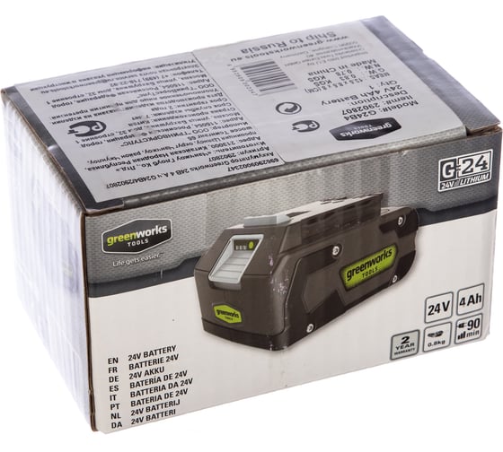 Аккумулятор (4 А*ч; 24 В) G24B4 Greenworks 2902807