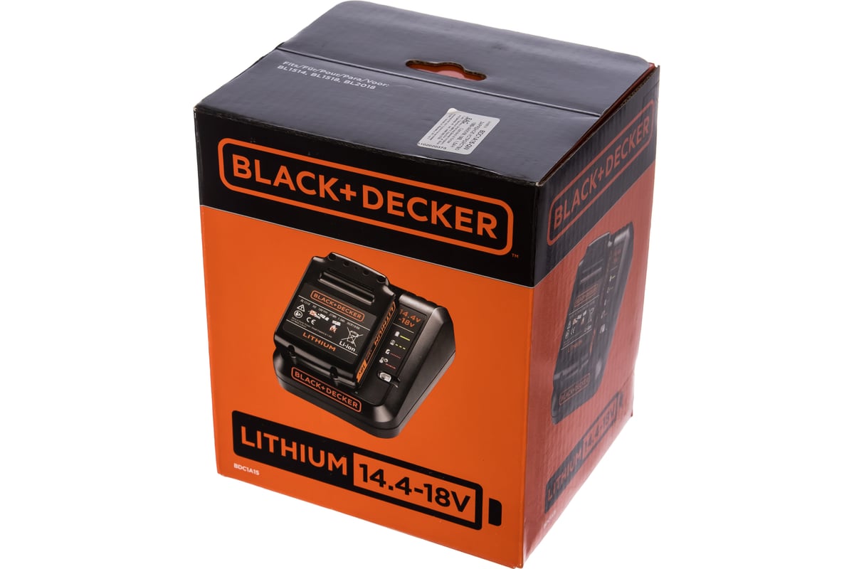 Black & Decker BDC1A15-QW Charger Battery 18 Volt 1.5 Ah Li-ion