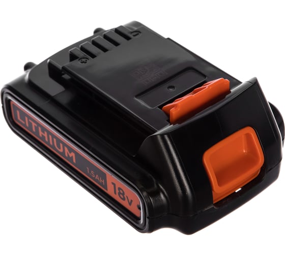 Аккумулятор (18 В; 1.5 А*ч; Li-Ion) + быстрое зарядное устройство 18В Black+Decker BDC1A15
