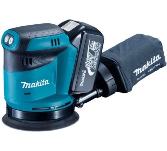 Эксцентриковая шлифмашина Makita LXT DBO180RFE 1