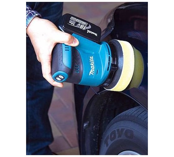 Эксцентриковая шлифмашина Makita LXT DBO180RFE