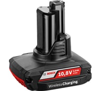Аккумуляторная батарея (10.8 В; 2.5 А*ч; Li-Ion) Bosch 1600A00J0E