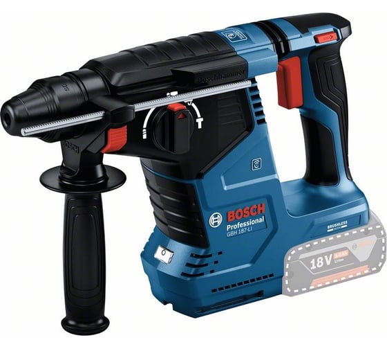 Аккумуляторный перфоратор Bosch GBH 187-LI (соло) 0611923020