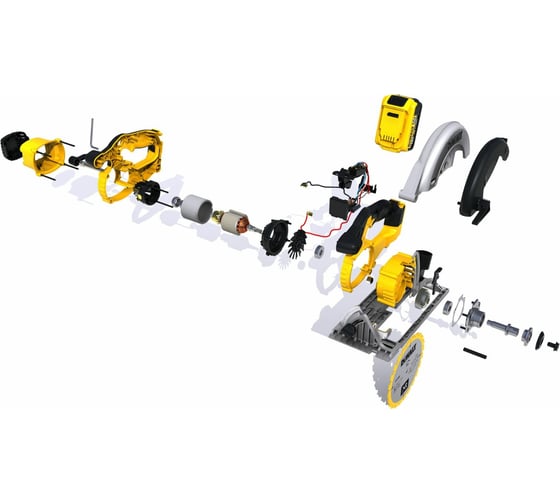 Дисковая пила DEWALT DCS391M2