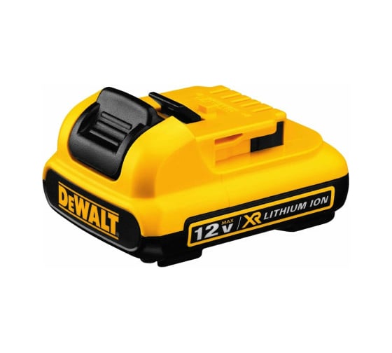 Аккумуляторная батарея XR (12 В; Li-ion; 2.0 А*ч) DEWALT DCB127