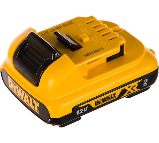 Аккумуляторная батарея XR (12 В; Li-ion; 2.0 А*ч) DEWALT DCB127