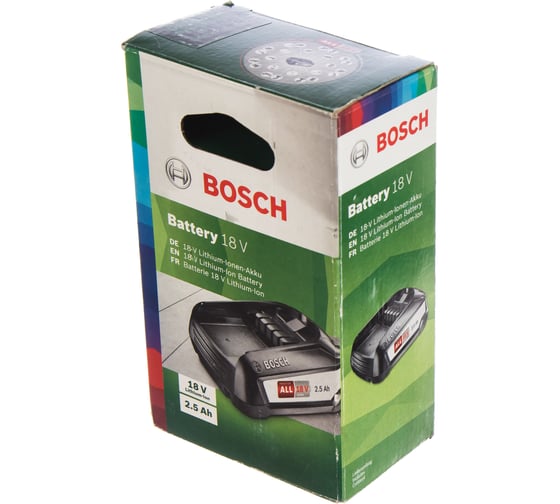 Аккумуляторный блок PBA (18 В; 2,5 А*ч) W-B Bosch 1600A005B0