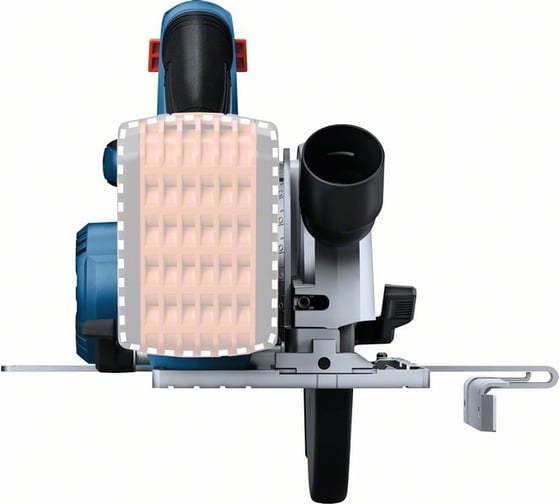 Аккумуляторная циркулярная пила Bosch GKS 185-LI (Соло) 06016C1221