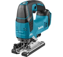 Аккумуляторный лобзик Makita бесщеточный, в\рук, 18 В, Li-ion, 800-3500/мин, х-26 мм, рез 135 мм, 2.4 кг, комплект пилок, 4-маят., 1x5 Ач, быстрое ЗУ, кейс DJV182RT