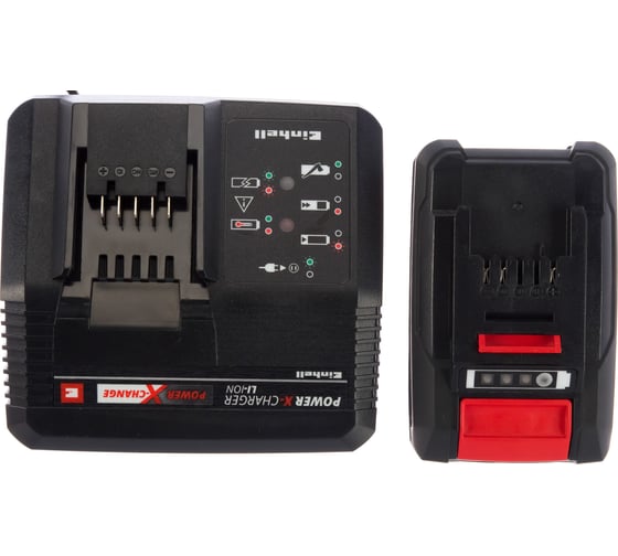Комплект POWER X-CHANGE аккумулятор (18 В; 3.0 А*ч; Li-Ion) + зарядное устройство Einhell 4512041