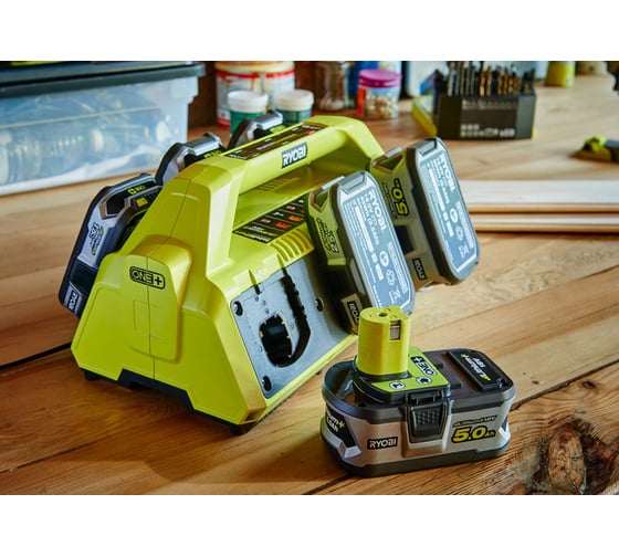 Зарядное устройство ONE+ (6-портовое) Ryobi RC18-627 5133002630