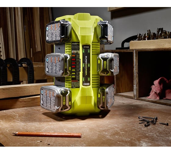 Зарядное устройство ONE+ (6-портовое) Ryobi RC18-627 5133002630