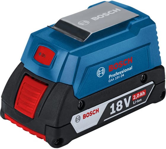 USB-переходник GAA 18V-24 для зарядки (14.4/18 В) Bosch 1600A00J61